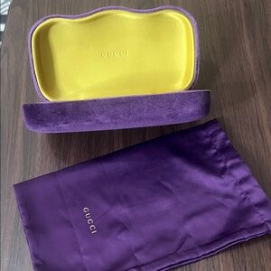 Gucci sunglasses case